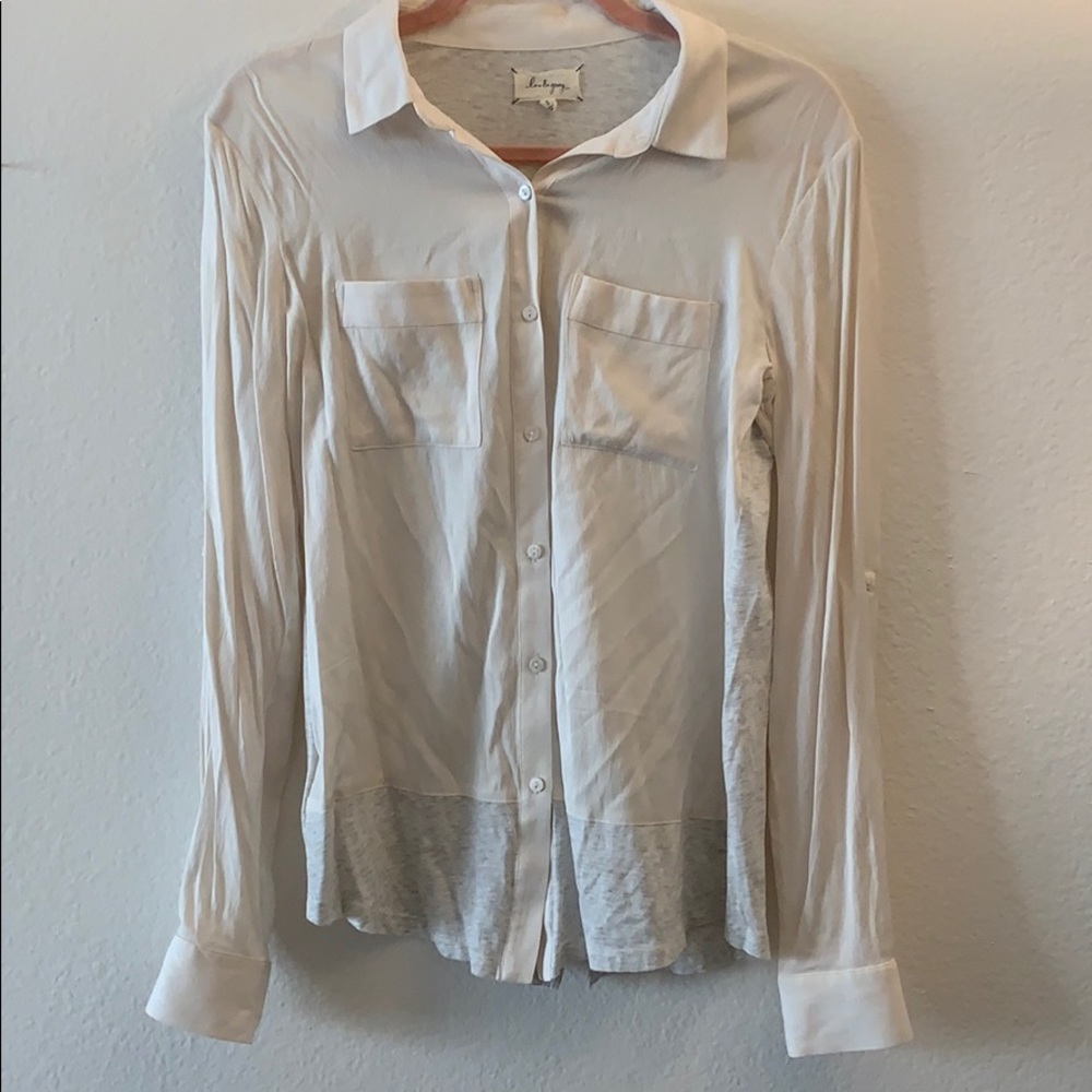 Lou & Grey button up shirt